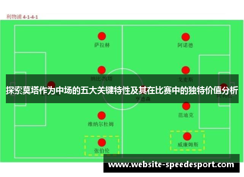 探索莫塔作为中场的五大关键特性及其在比赛中的独特价值分析